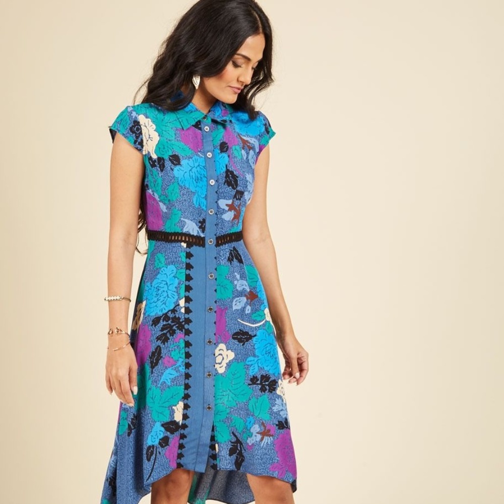 Plenty by Tracy Reese Floral Shirt Dress